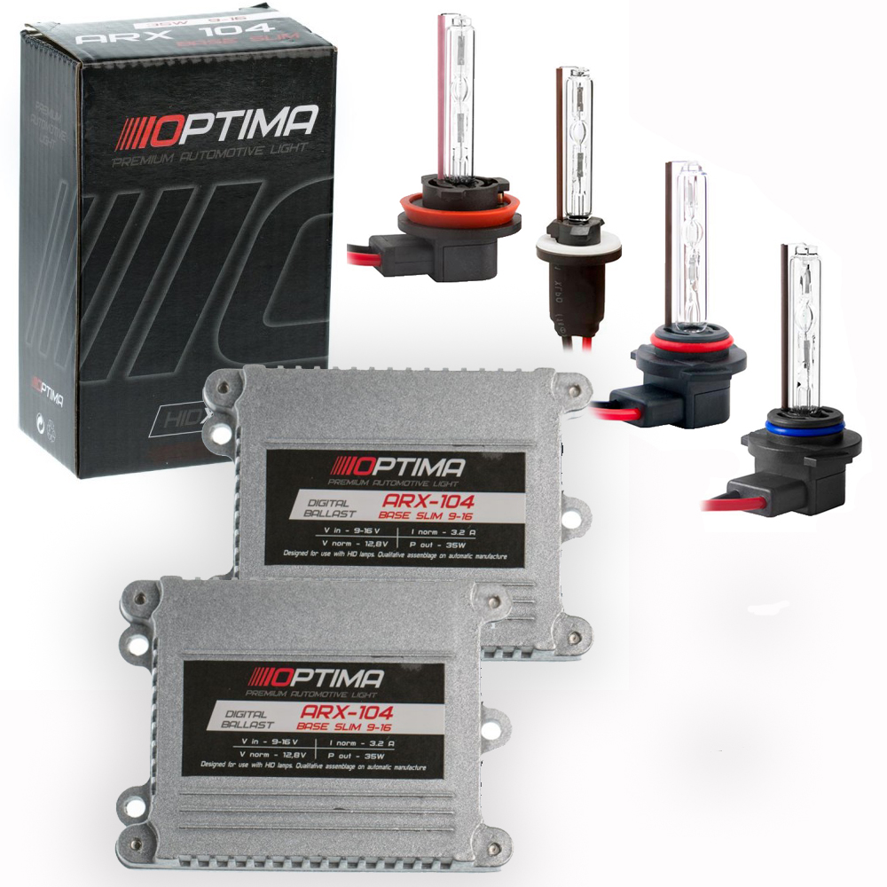 �������� ������� OPTIMA Premium Base Slim 35W 9-16V �1, H3, H4, H7, H11, H15, H16, H27, HB3, HB4