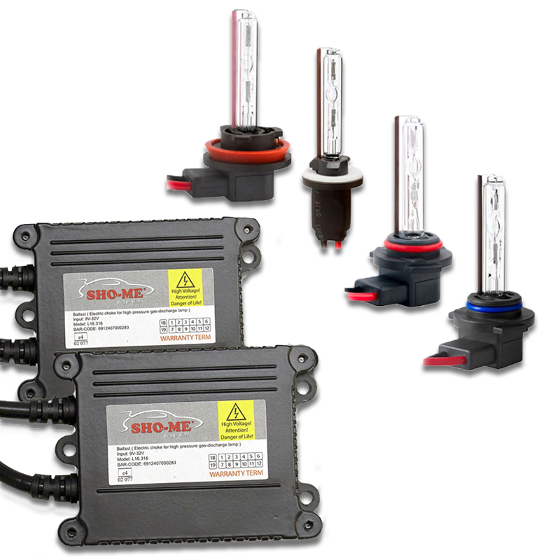 �������� ������� SHO-ME Slim black9-32V 55W  H1, �3, �4, �7, �11, �27, ��3, ��4